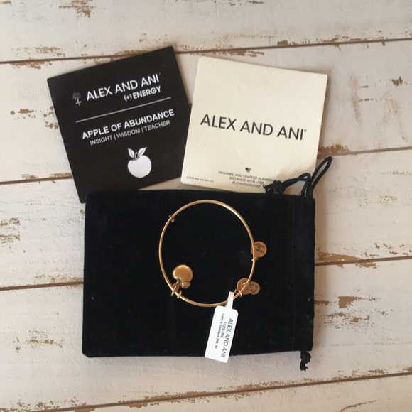 Alex and Ani Jewelry - NWT Alex and Ani “Apple of Abundance” Bracelet